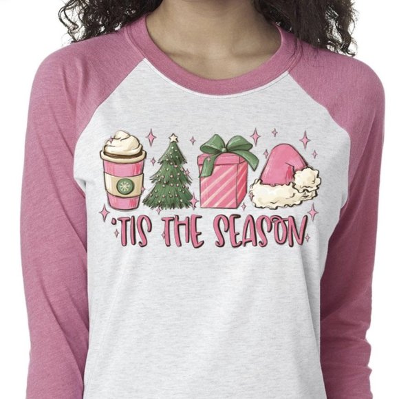 Tops - Rosy Tis The Season Shirt